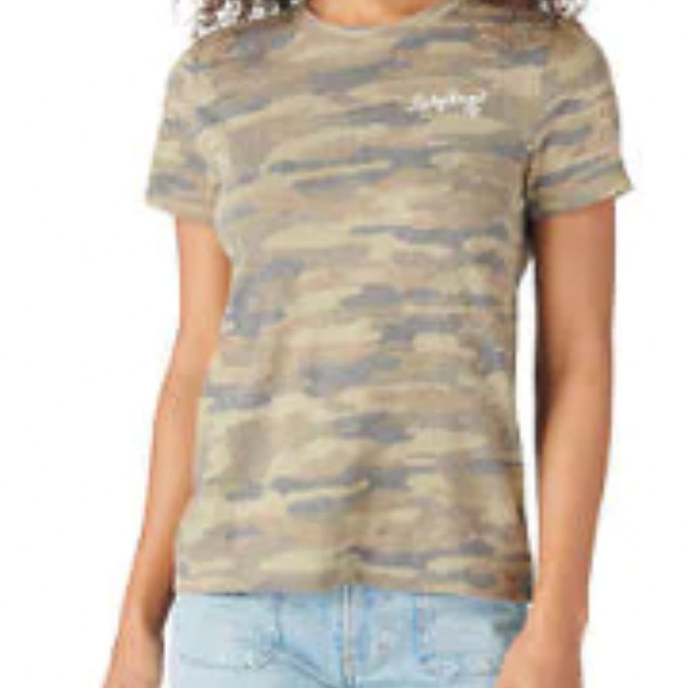 Lucky Brand Camo Tee Shirt NWT